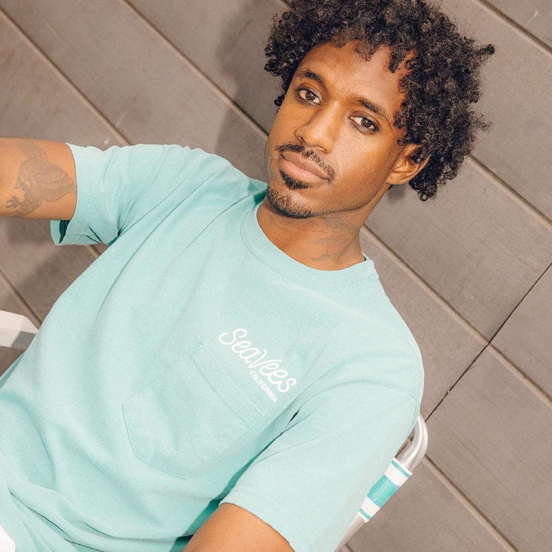SeaVees - 24 Mason Pocket Tee - Seafoam - Image 3