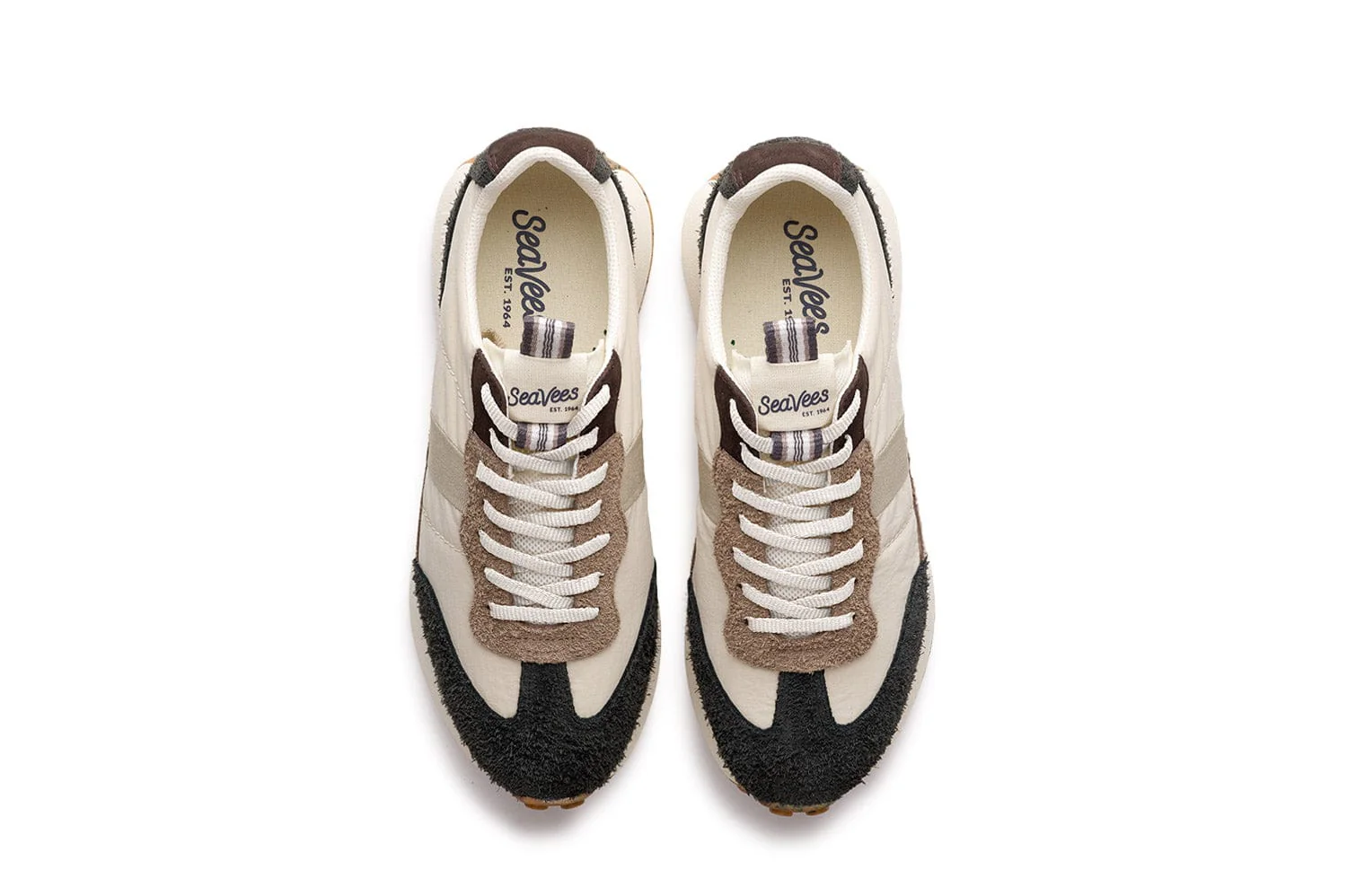 Mens - Acorn Trainer - Black and Tan - Image 5