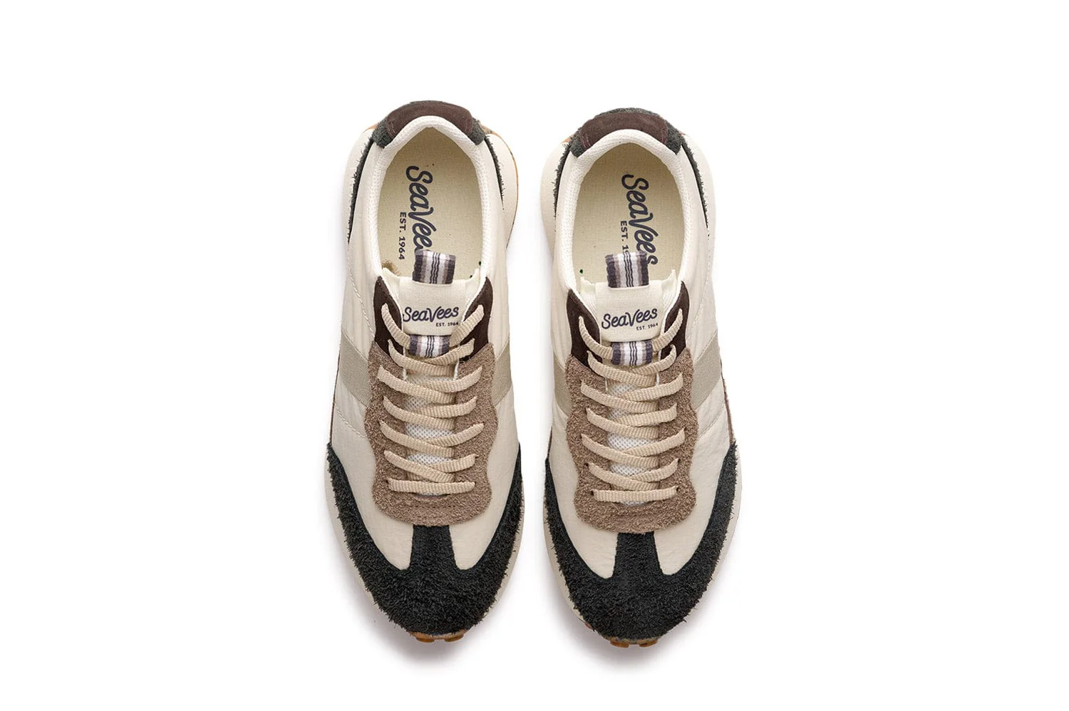 Mens - Acorn Trainer - Black and Tan - Image 6