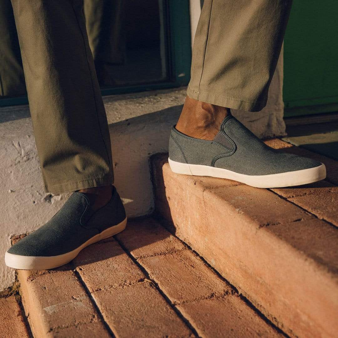 Mens - Baja Slip On Original - Slate Navy - Image 10