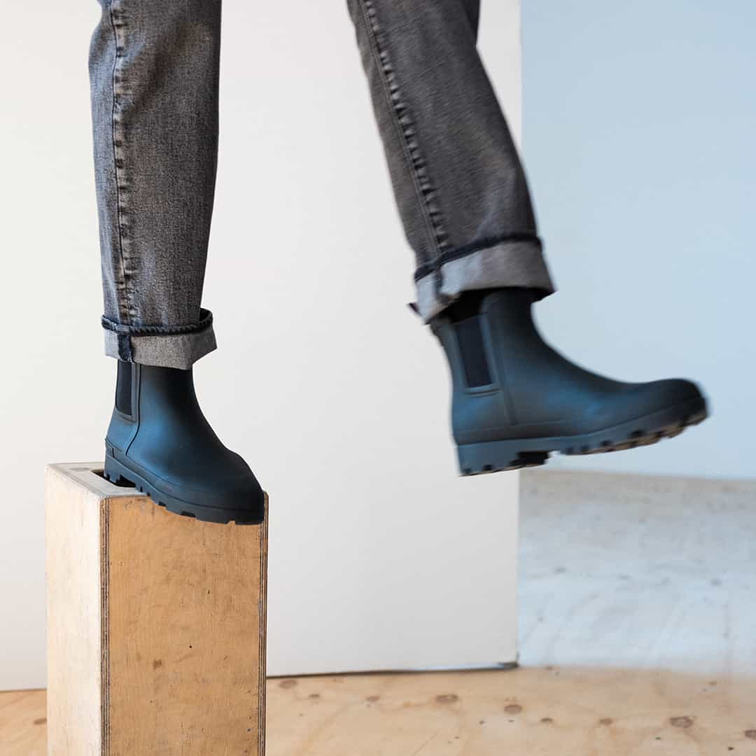Mens - Bolinas Off Shore Boot - Black - Image 9