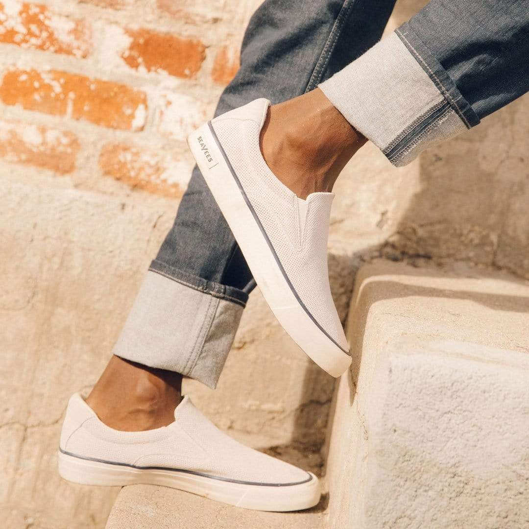 Mens - Hawthorne Slip On - Ecru - Image 6