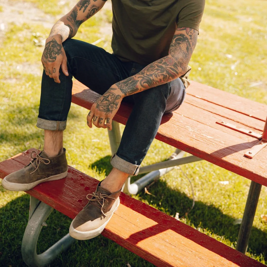 Mens - Maslon Desert Boot - Elmwood - Image 6