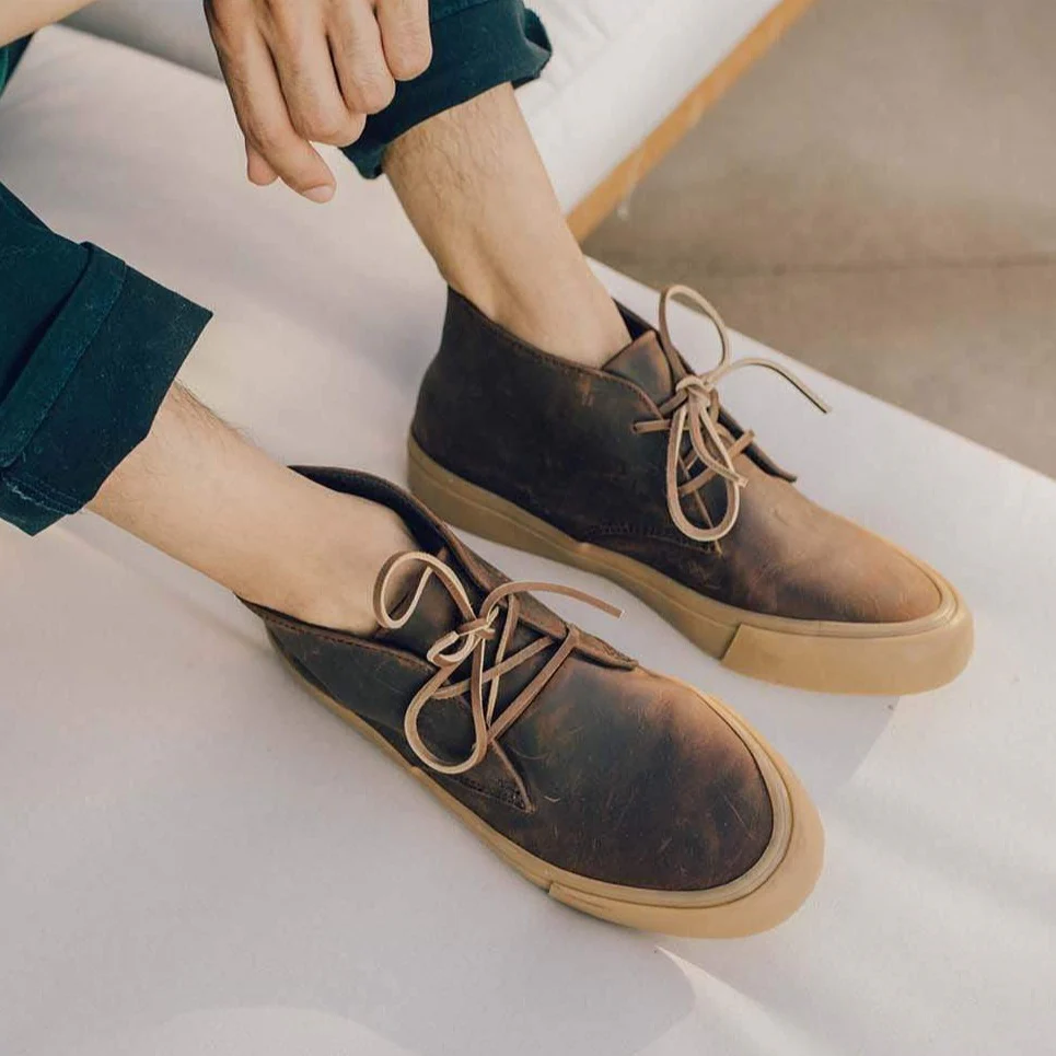 Mens - Maslon Desert Boot - Kona - Image 12