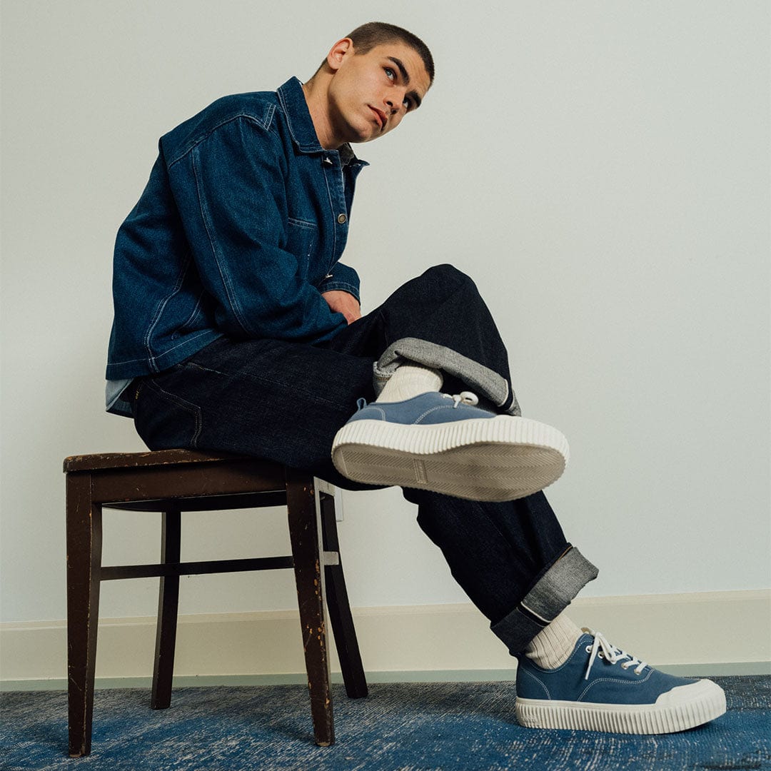 Mens - Sato Oxford - Cadet Blue - Image 6