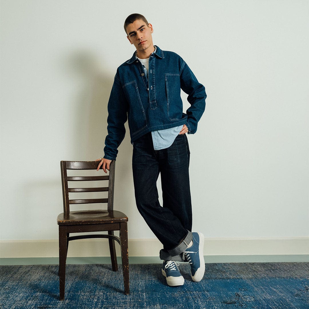 Mens - Sato Oxford - Cadet Blue - Image 8