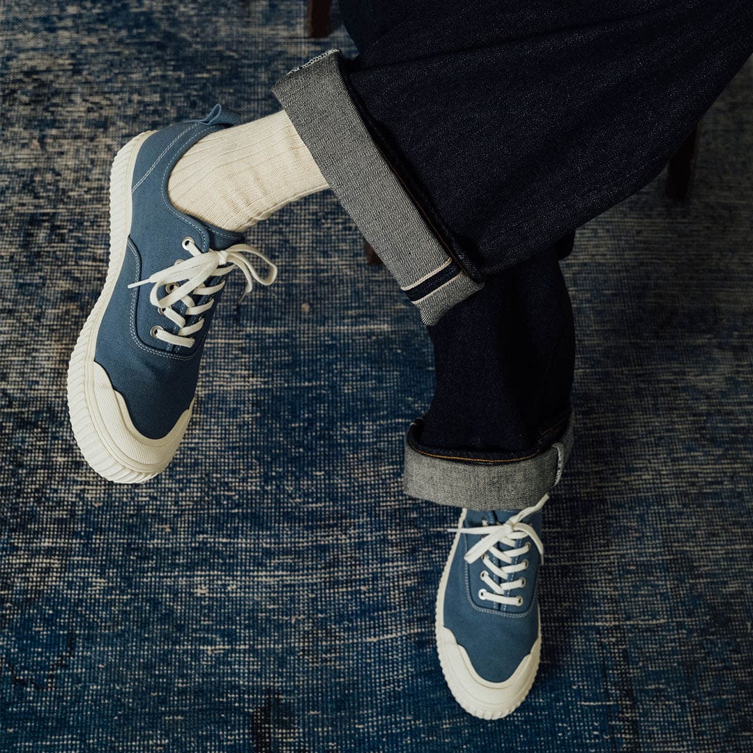 Mens - Sato Oxford - Cadet Blue - Image 9