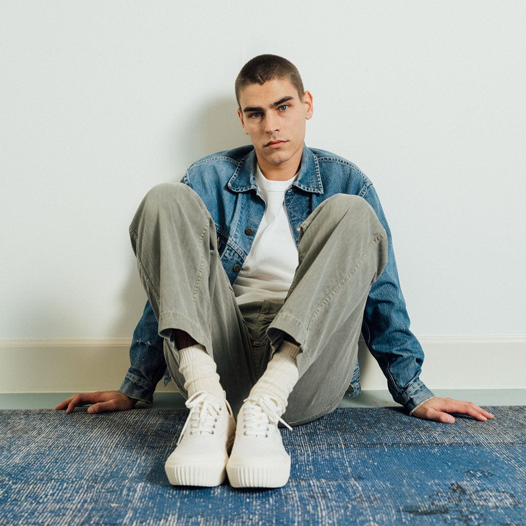 Mens - Sato Oxford - Parchment - Image 6