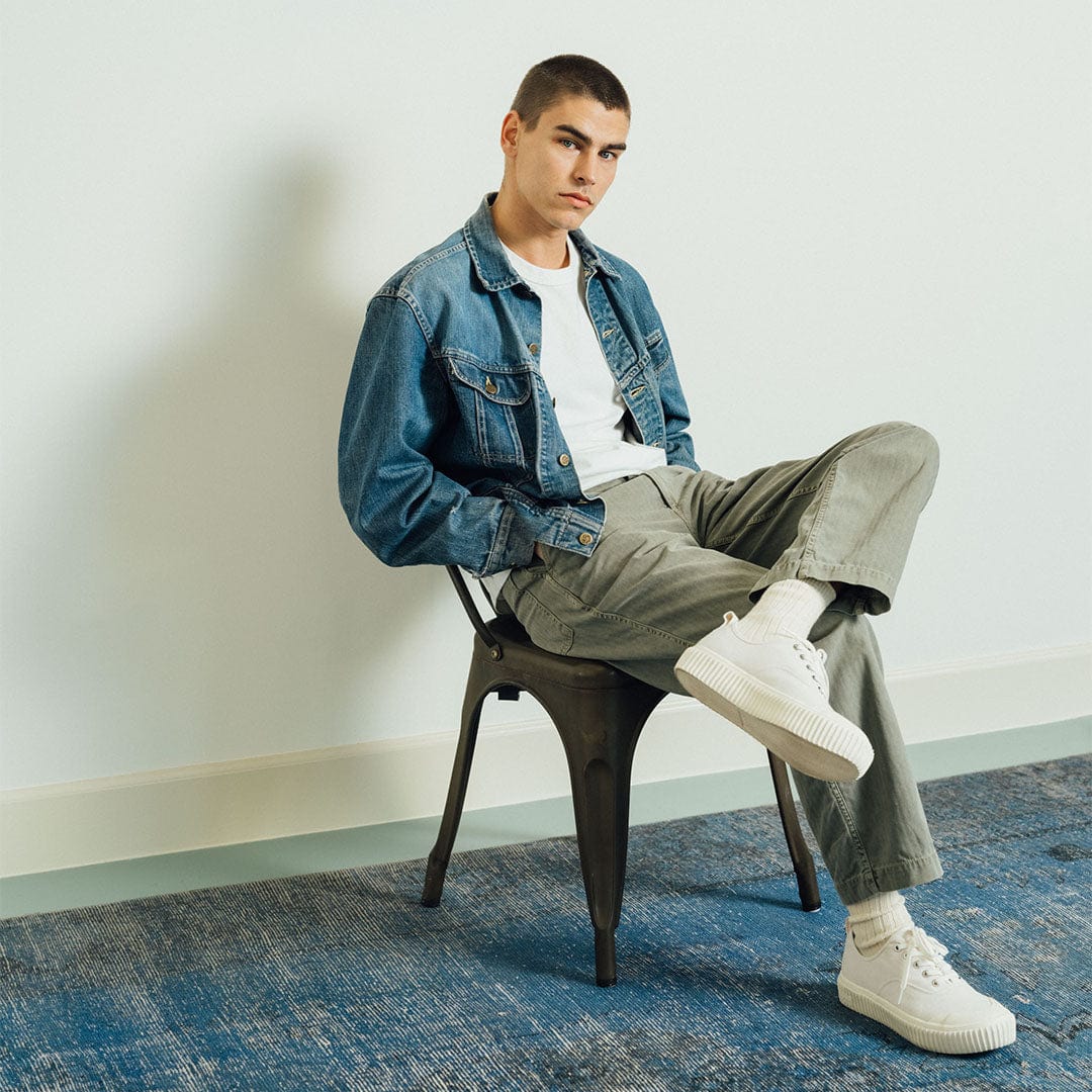 Mens - Sato Oxford - Parchment - Image 8