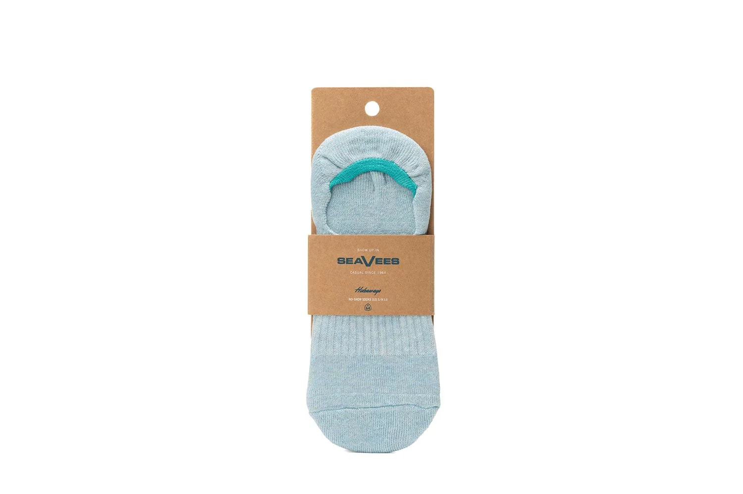Unisex - Hideaways No-Show Sock - Light Blue - Image 7