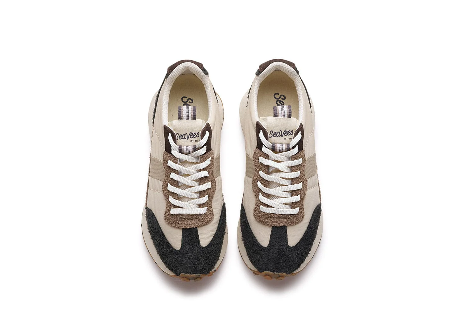 Womens - Acorn Trainer - Black and Tan - Image 5