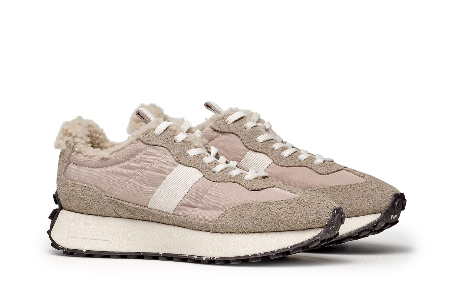 Womens - Acorn Trainer - Cream Cafe - Image 3