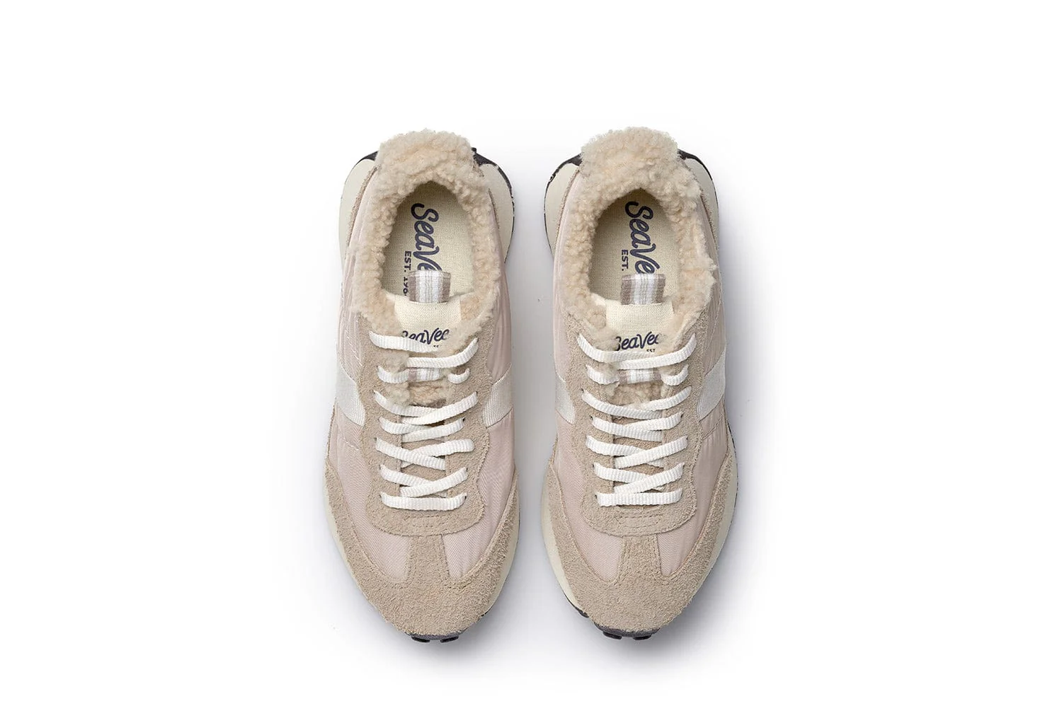 Womens - Acorn Trainer - Cream Cafe - Image 5