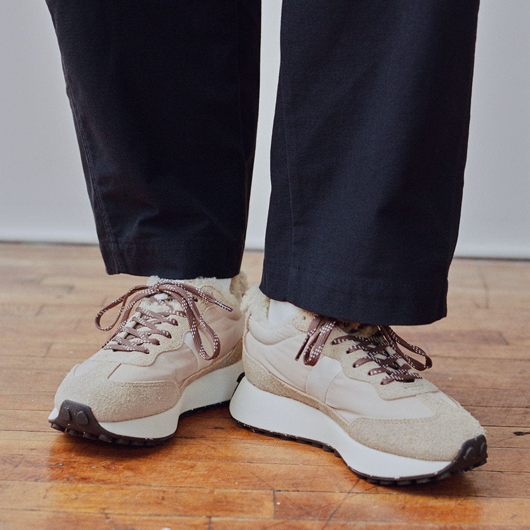 Womens - Acorn Trainer - Cream Cafe - Image 9