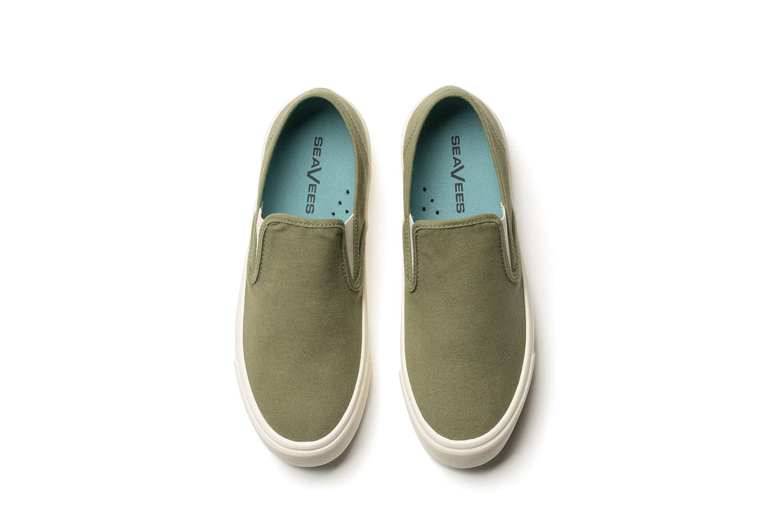 Womens - Baja Slip On Platform - Surplus Green - Image 4