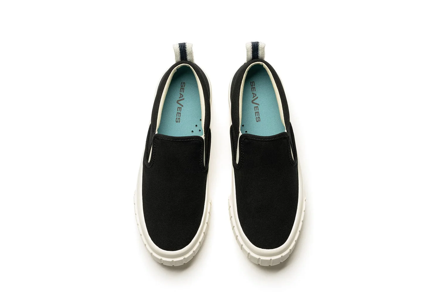 Womens - Fairfax Lug Slip On Platform - Black - Image 4