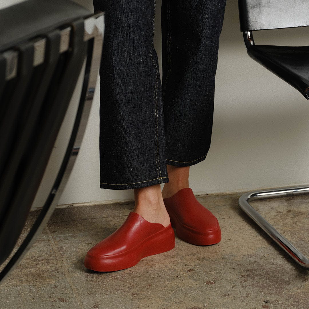 Womens - Marin Mule - Crimson - Image 6