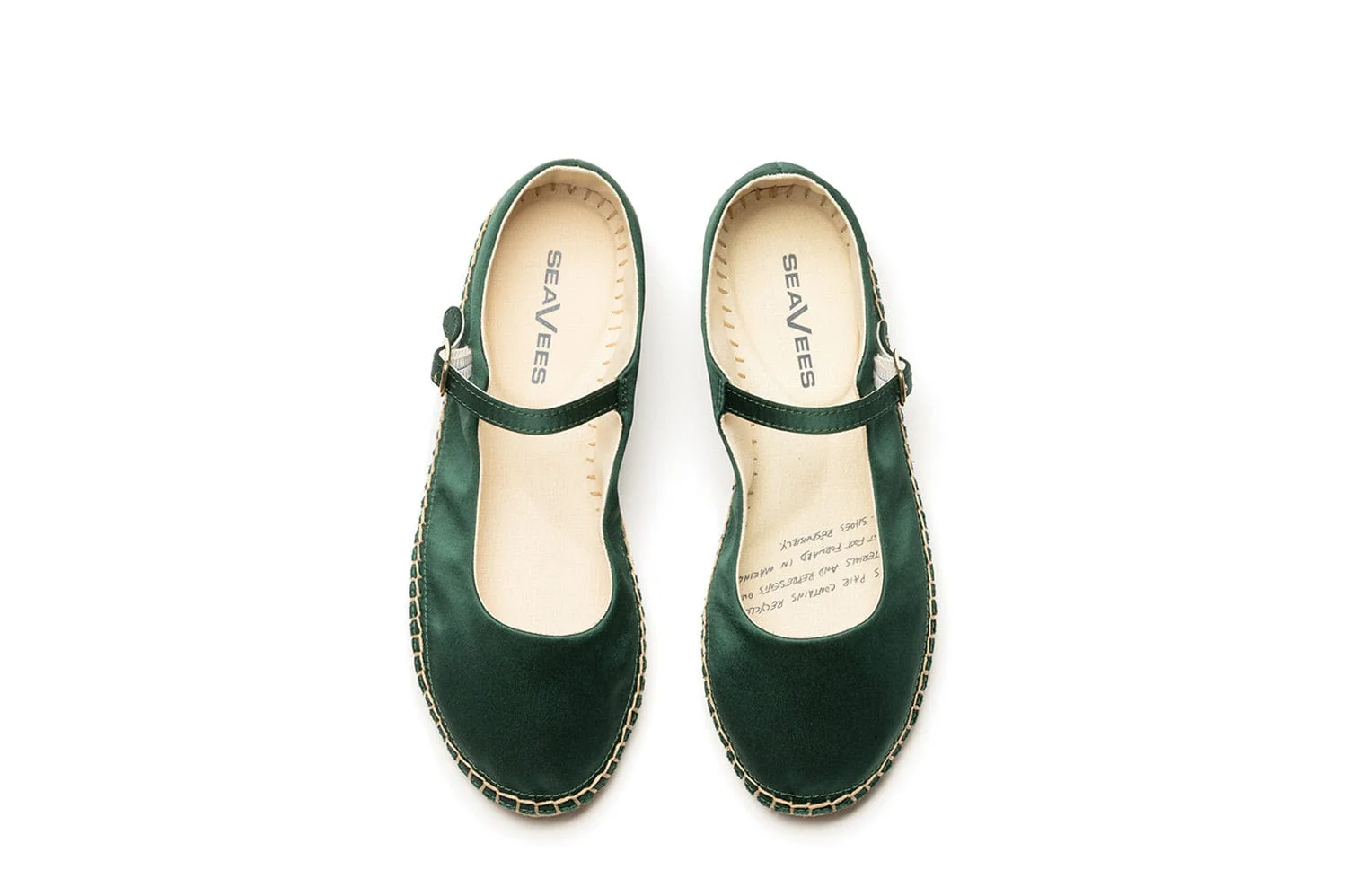 Womens - Miramar Espadrille - Bottle Green - Image 4