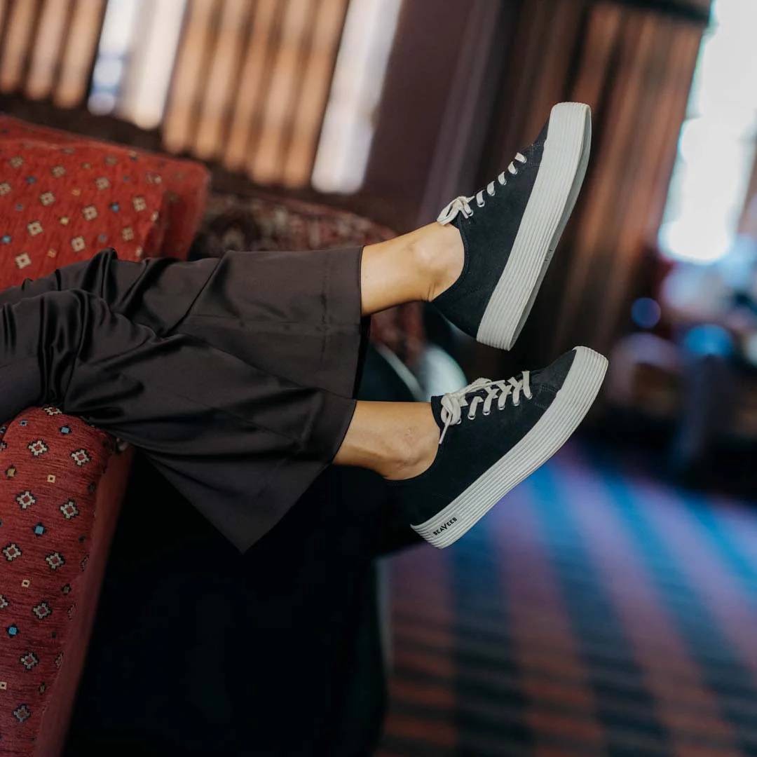 Womens - Monterey Sneaker Platform - Black - Image 7
