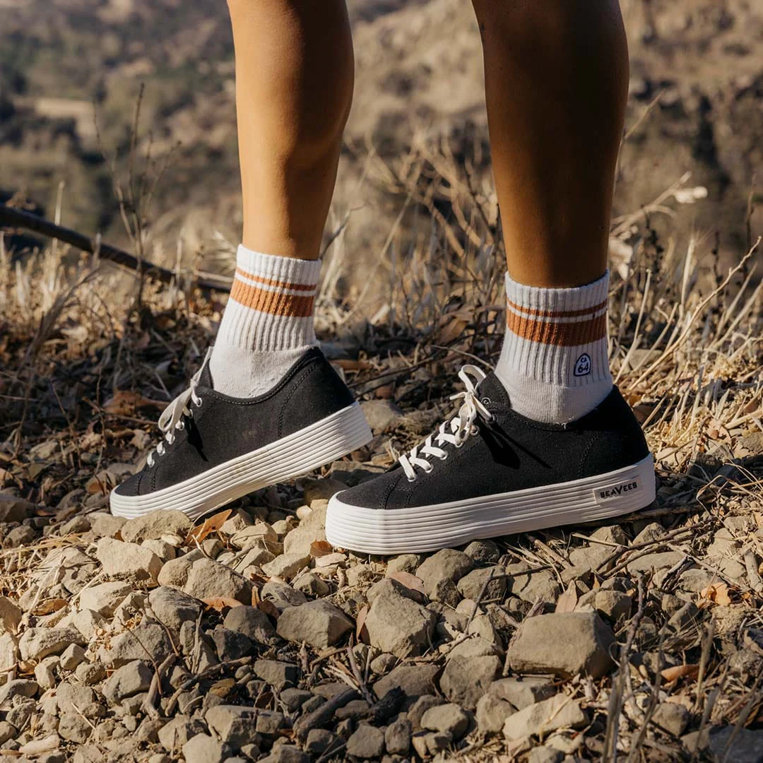 Womens - Monterey Sneaker Platform - Black - Image 8