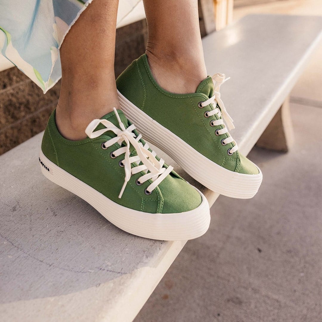 Womens - Monterey Sneaker Platform - Cactus - Image 20