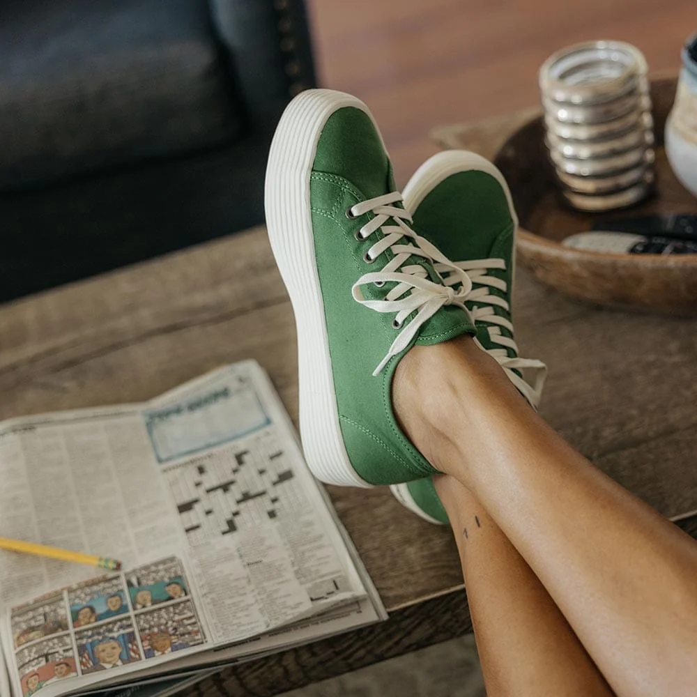 Womens - Monterey Sneaker Platform - Cactus - Image 7